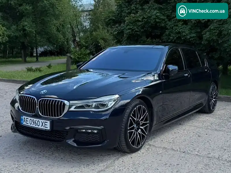 BMW 7 Series 2017, фото з оголошення 1 з 20, VIN WBA7G61090G680559