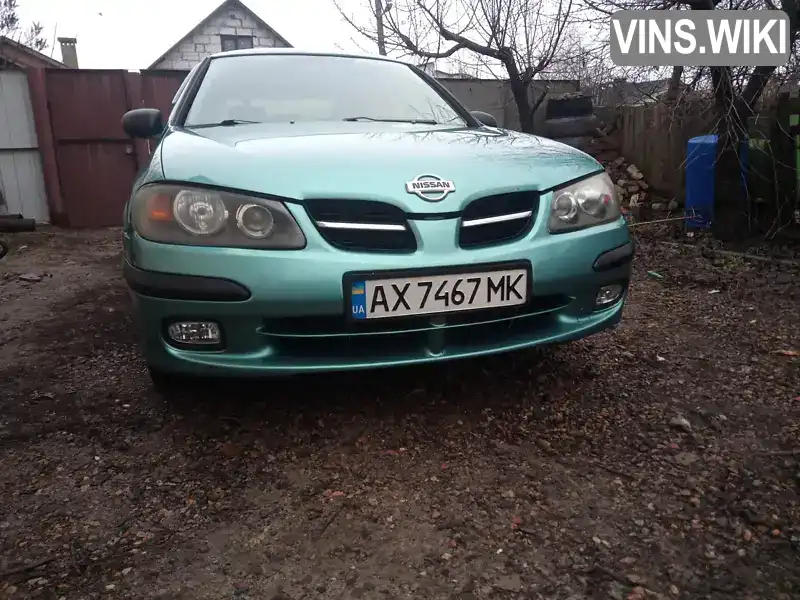 Nissan Almera 2000, фото з оголошення 2 з 21, VIN SJNFBAN16U0093980