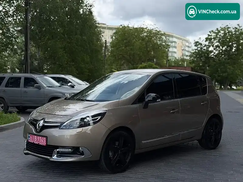 Renault Scenic 2016, фото з оголошення 1 з 20, VIN VF1JZ14K653211287