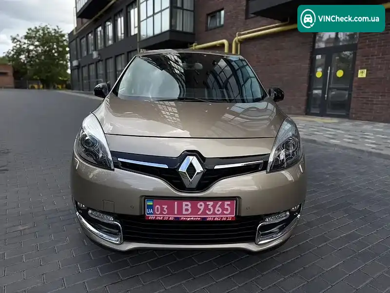 Renault Scenic 2016, фото з оголошення 2 з 20, VIN VF1JZ14K653211287