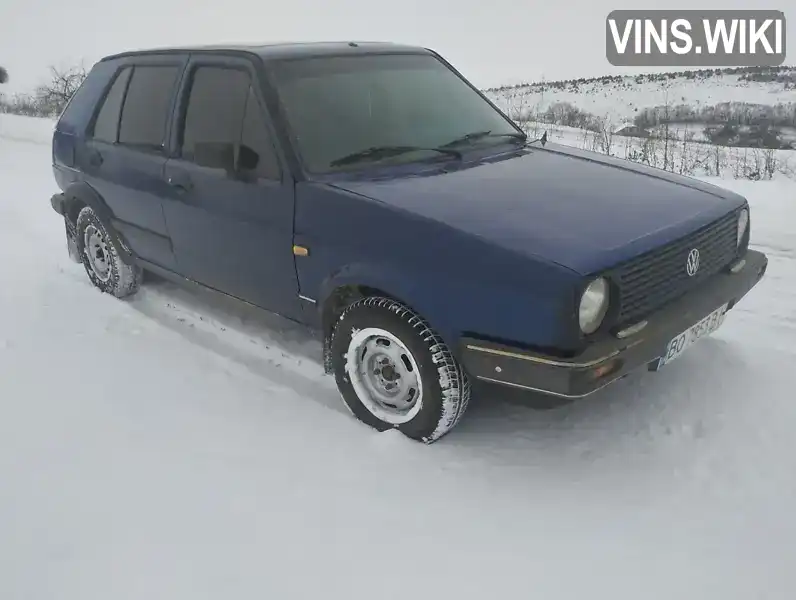 Volkswagen Golf 1989, фото з оголошення 1 з 13, VIN WVWZZZ19ZEB614453