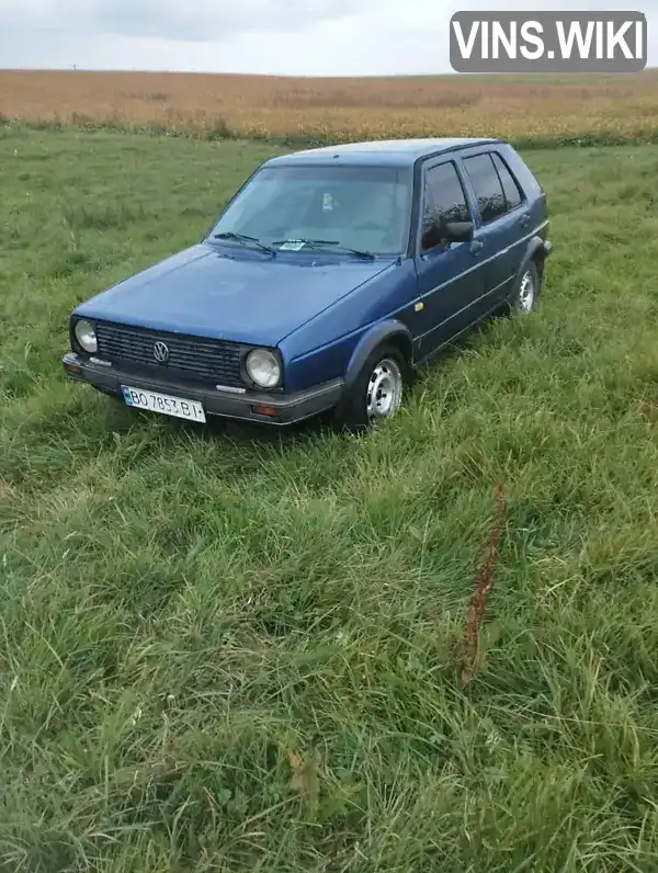 Volkswagen Golf 1989, фото з оголошення 2 з 13, VIN WVWZZZ19ZEB614453
