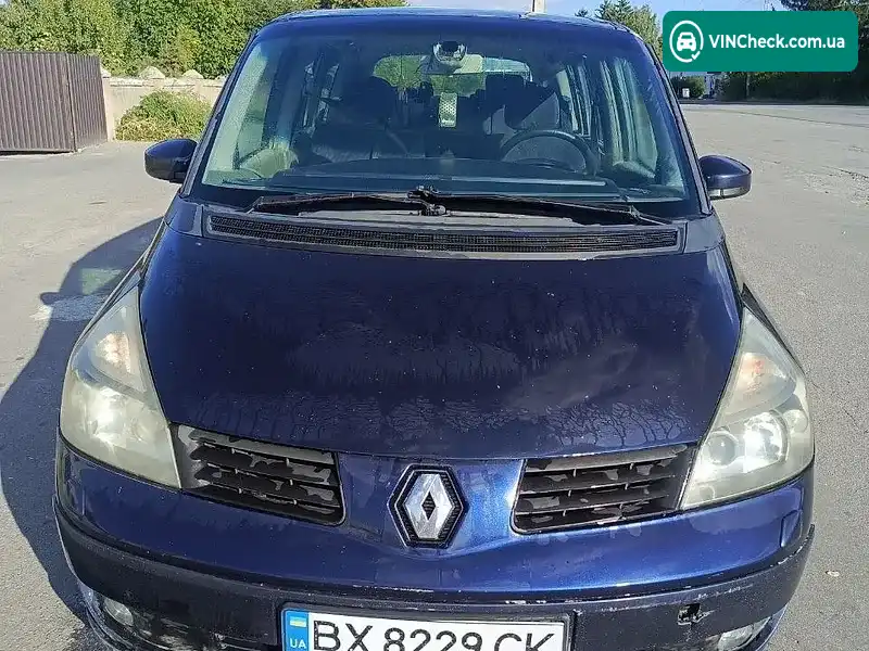 Renault Espace 2003, фото з оголошення 1 з 20, VIN VF1JK0HD628495280