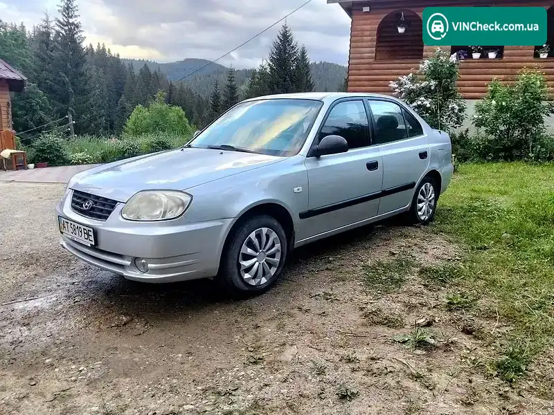 Hyundai Accent 2005, фото з оголошення 2 з 14, VIN KMHCG41GP5U672019