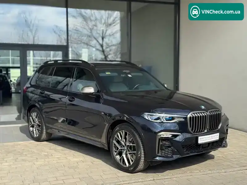 BMW X7 2022, фото з оголошення 1 з 21, VIN WBACX610909L22929