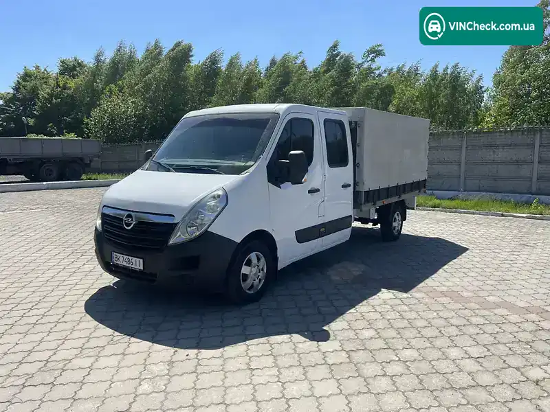 Opel Movano 2012, фото з оголошення 2 з 20, VIN W0LVSH4J2AB018841