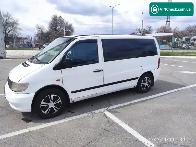 Mercedes-Benz Vito 1999, фото з оголошення 1 з 21, VIN VSA63809413192521