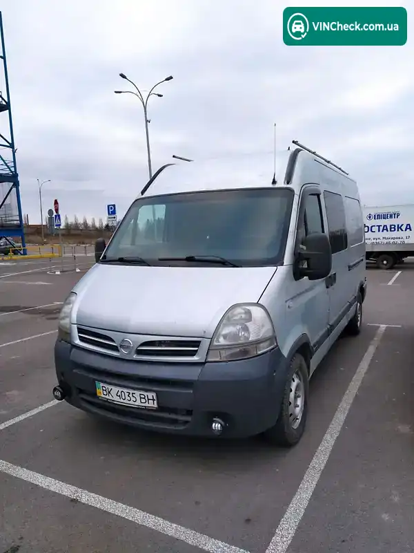 Nissan Interstar 2005, фото з оголошення 2 з 13, VIN VNVF3BVH5UB008644
