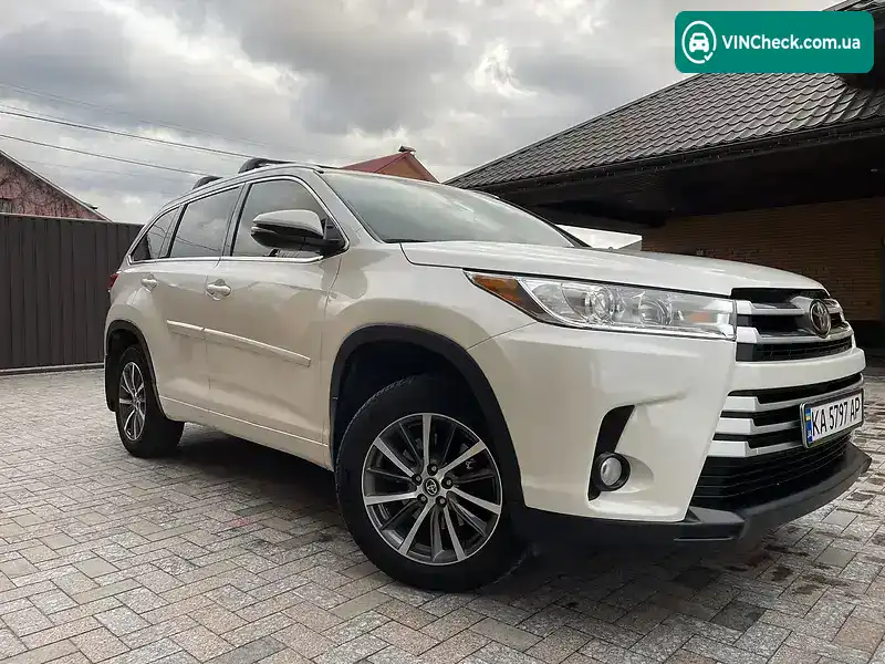 Toyota Highlander 2017, фото з оголошення 1 з 20, VIN 5TDJZRFH6HS510695
