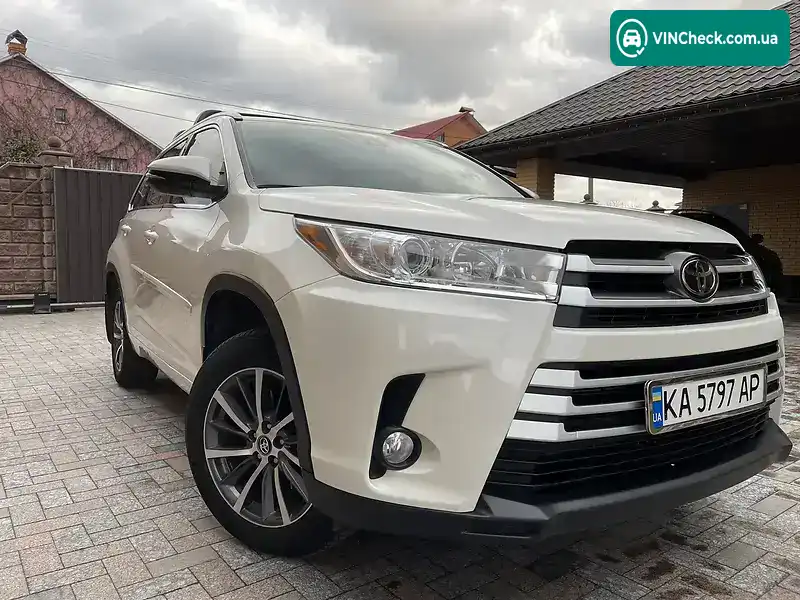 Toyota Highlander 2017, фото з оголошення 2 з 20, VIN 5TDJZRFH6HS510695