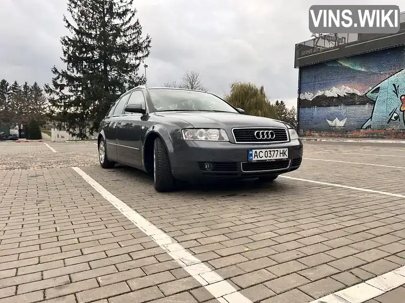 Audi A4 2002, фото з оголошення 2 з 15, VIN WAUZZZ8E63A227545