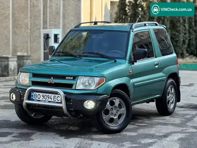 Mitsubishi Pajero Pinin 2000, фото з оголошення 1 з 21, VIN JMP0NH66WYX009976