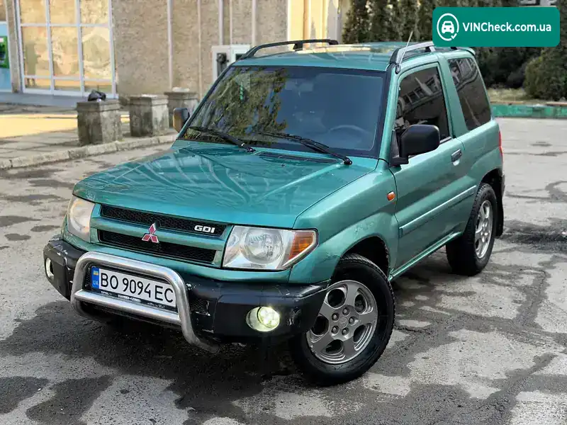 Mitsubishi Pajero Pinin 2000, фото з оголошення 2 з 21, VIN JMP0NH66WYX009976