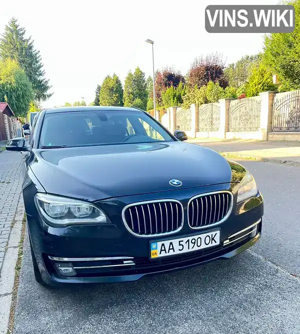 BMW 7 Series 2014, фото з оголошення 1 з 6, VIN WBAYC41070DZ77366