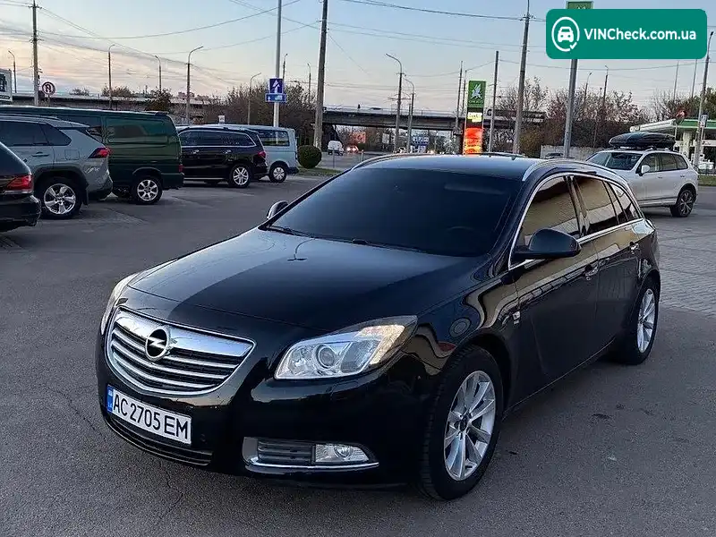 Opel Insignia 2011, фото з оголошення 1 з 7, VIN W0LGT8GM6B1126193