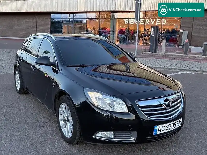 Opel Insignia 2011, фото з оголошення 2 з 7, VIN W0LGT8GM6B1126193