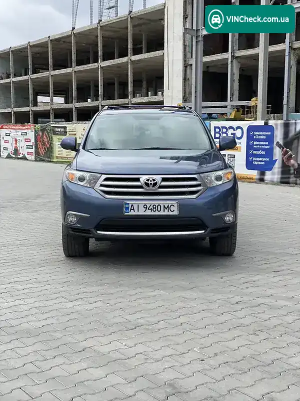 Toyota Highlander 2012, фото з оголошення 1 з 20, VIN 5TDDK3EH1DS184122