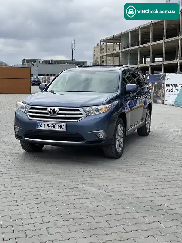 Toyota Highlander 2012, фото з оголошення 2 з 20, VIN 5TDDK3EH1DS184122