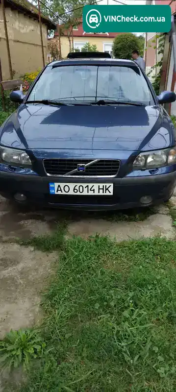Volvo S60 2000, фото з оголошення 1 з 6, VIN YV1RS58K912055786