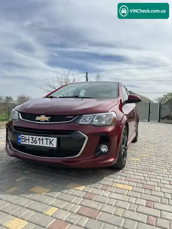 Chevrolet Sonic 2018, фото з оголошення 1 з 21, VIN 1G1JF6SB8J4118014