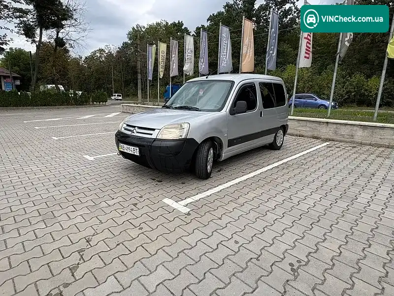 Citroen Berlingo 2007, фото з оголошення 2 з 6, VIN VF7GB9HWC94368827