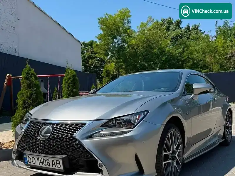 Lexus RC 2017, фото з оголошення 1 з 19, VIN JTHHE5BC4H5016045