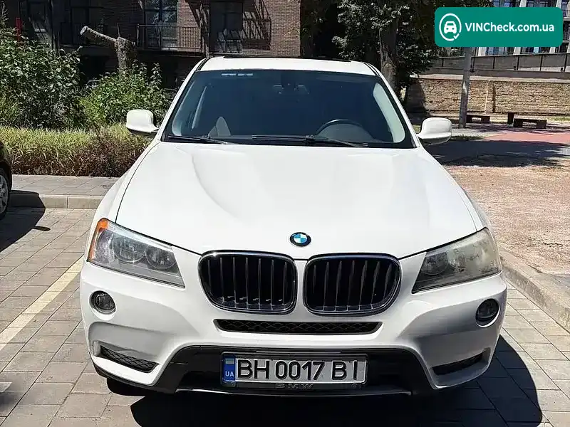 BMW X3 2012, фото з оголошення 1 з 18, VIN 5UXWX9C52DL873995
