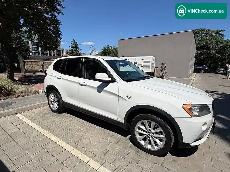 BMW X3 2012, фото з оголошення 2 з 18, VIN 5UXWX9C52DL873995