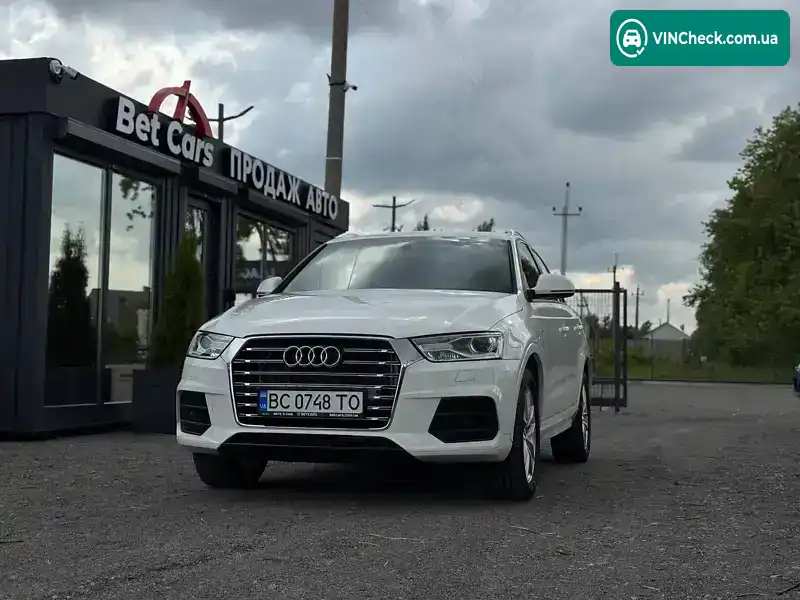 Audi Q3 2018, фото з оголошення 2 з 20, VIN WA1ECCFS6JR030859