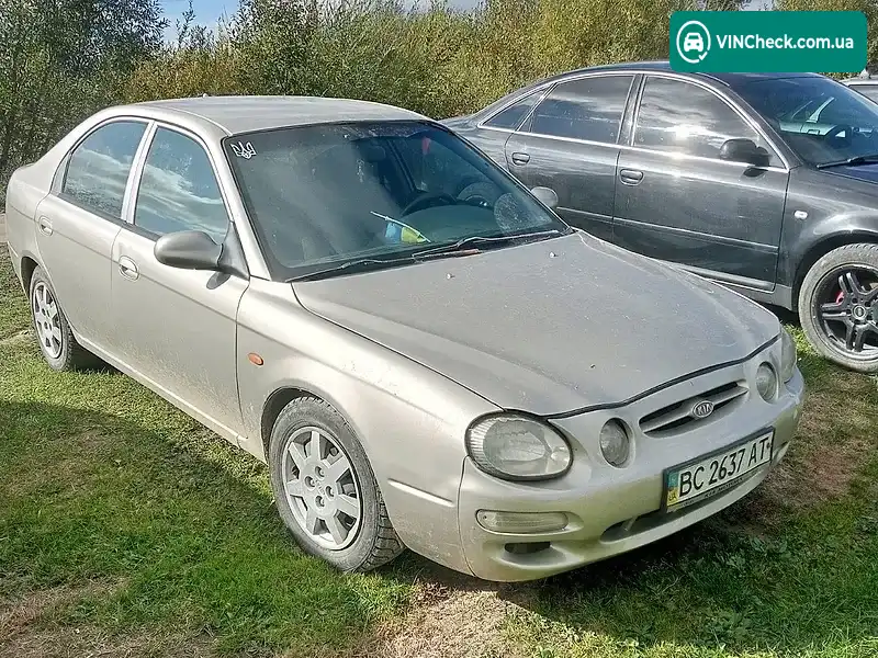 Kia Shuma 2000, фото з оголошення 1 з 11, VIN KNEFB2422Y5425812