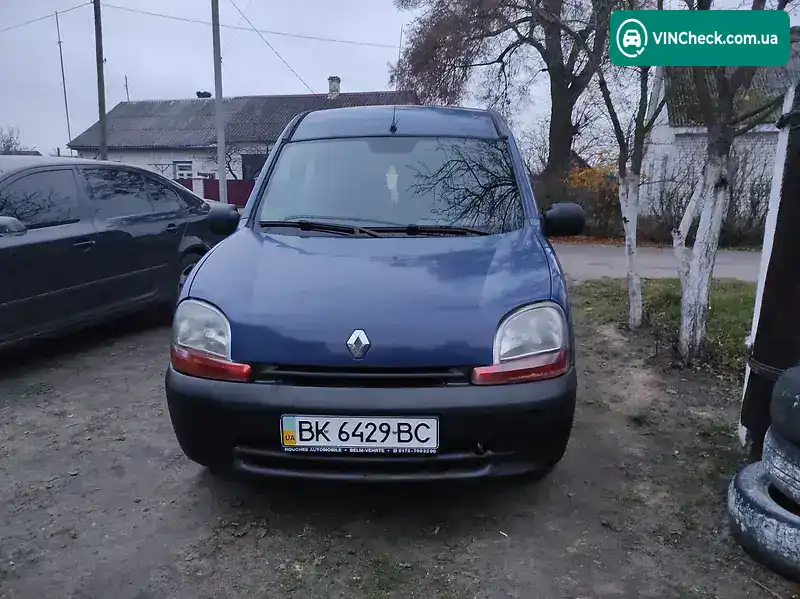 Renault Kangoo 1999, фото з оголошення 2 з 19, VIN VF1FC0EAF18248349