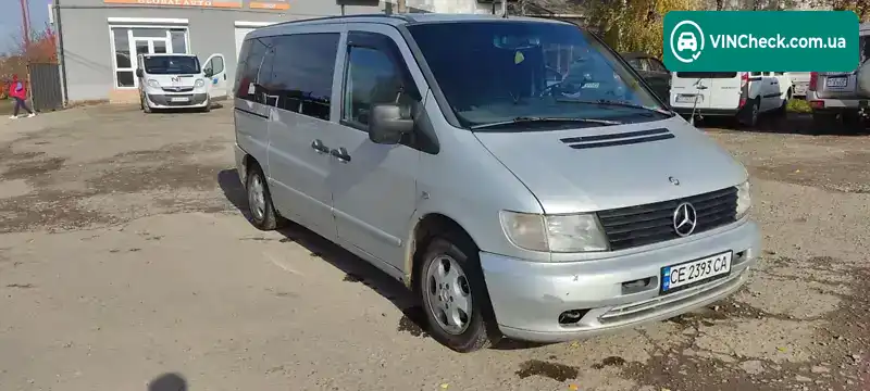 Mercedes-Benz Vito 2002, фото з оголошення 1 з 21, VIN WDF63819413452661