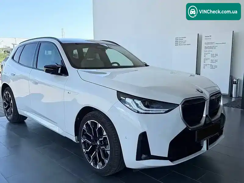 BMW X3 2025, фото з оголошення 1 з 20, VIN WBA71GP0109047783