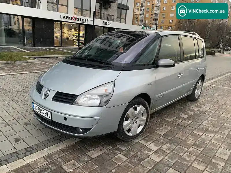 Renault Espace 2005, фото з оголошення 2 з 14, VIN VF1JK0HA632431316