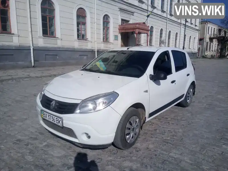 Renault Sandero 2011, фото з оголошення 1 з 11, VIN VF1BSRAAH45318443
