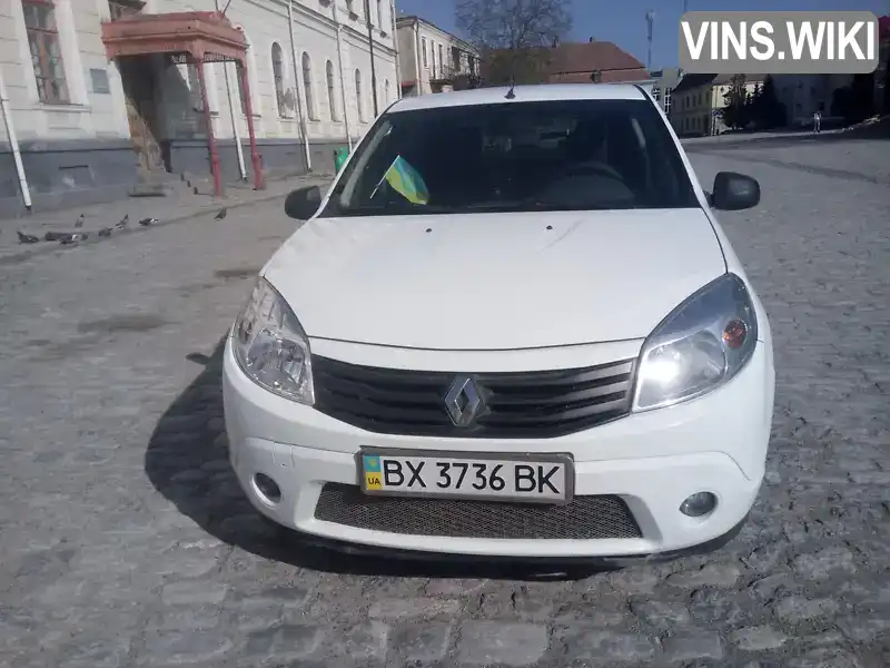 Renault Sandero 2011, фото з оголошення 2 з 11, VIN VF1BSRAAH45318443