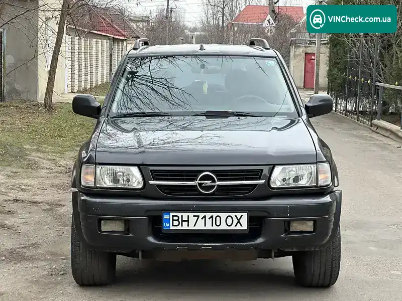Opel Frontera 2003, фото з оголошення 2 з 12, VIN W0L06BG763V503917