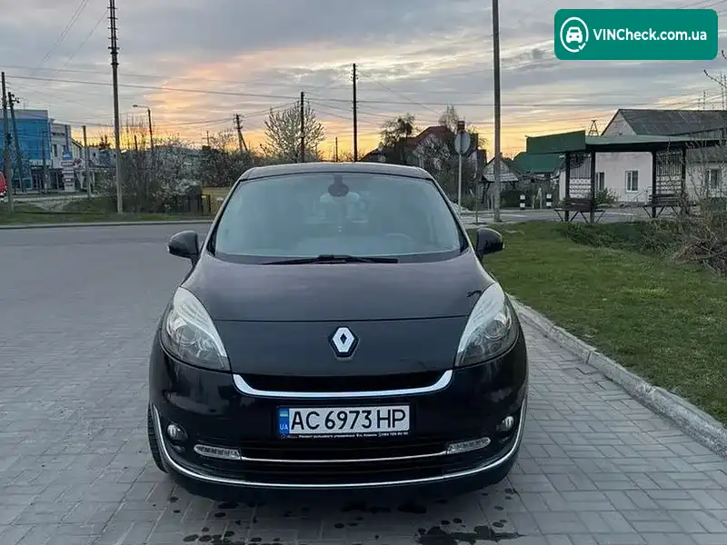 Renault Scenic 2013, фото з оголошення 1 з 10, VIN VF1JZ14A647650322