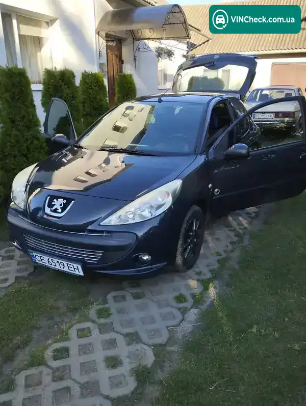Peugeot 206 2012, фото з оголошення 2 з 8, VIN VF32L8HR0CY055601