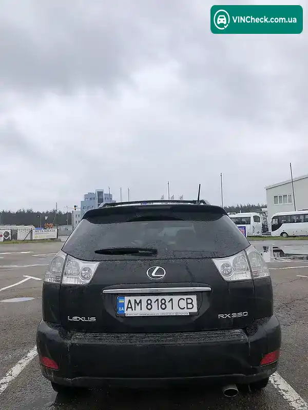 Lexus RX 2007, фото з оголошення 2 з 9, VIN 2T2HK31U98C076054