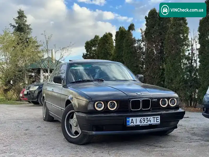BMW 5 Series 1990, фото з оголошення 2 з 11, VIN WBAHB51070BD26648