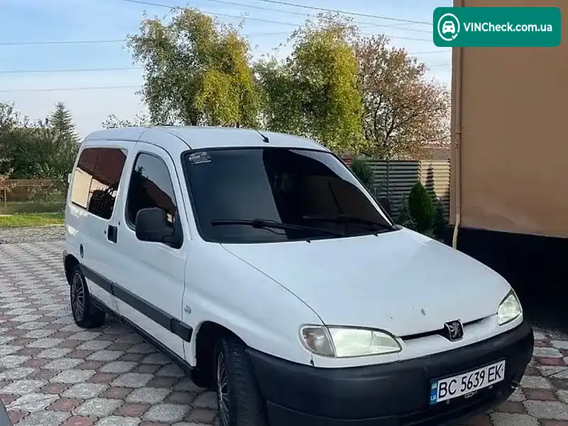 Peugeot Partner 2000, фото з оголошення 1 з 7, VIN VF35CRHYF60331307