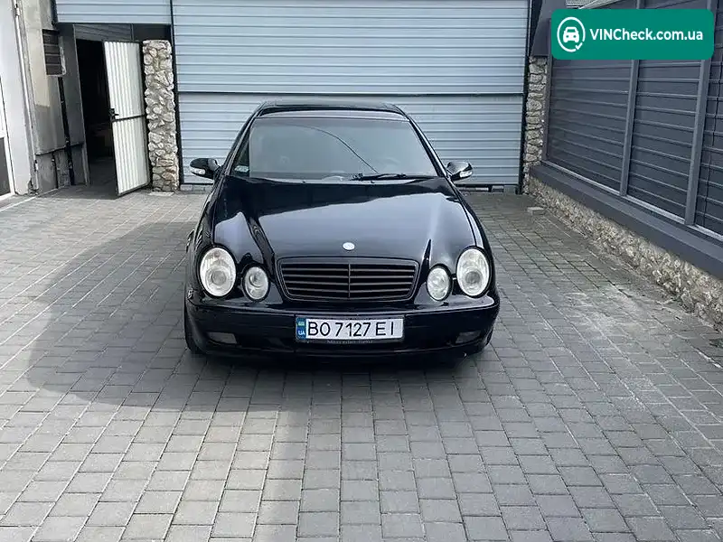 Mercedes-Benz CLK-Class 2001, фото з оголошення 1 з 5, VIN WDB2083481F161548