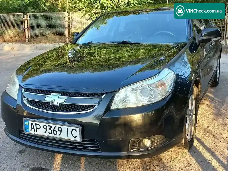 Chevrolet Epica 2007, фото з оголошення 1 з 10, VIN Y6DLA69LE7B056024