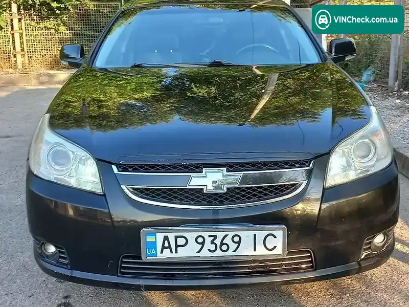 Chevrolet Epica 2007, фото з оголошення 2 з 10, VIN Y6DLA69LE7B056024