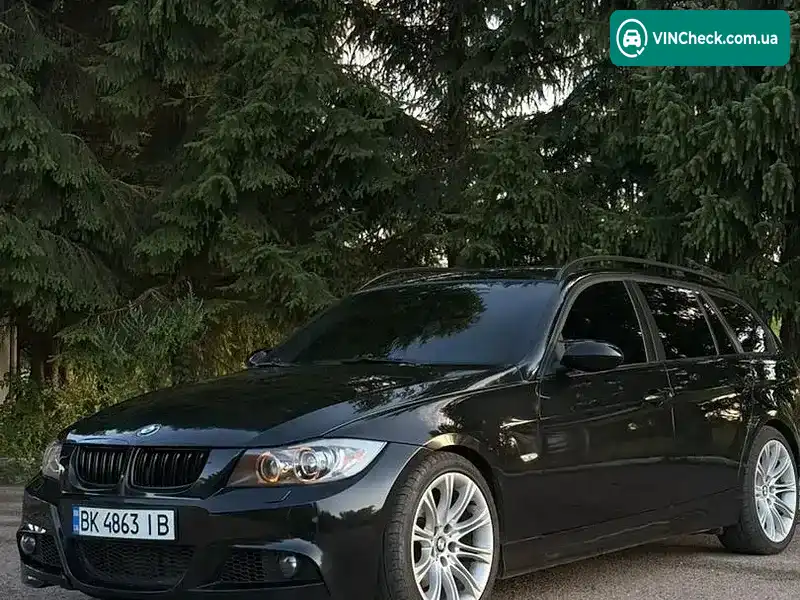 BMW 3 Series 2007, фото з оголошення 2 з 9, VIN WBAVU51080A301631