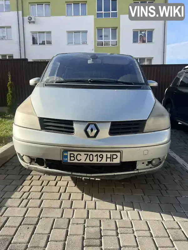 Renault Espace 2003, фото з оголошення 1 з 13, VIN VF1JK0UC628436602