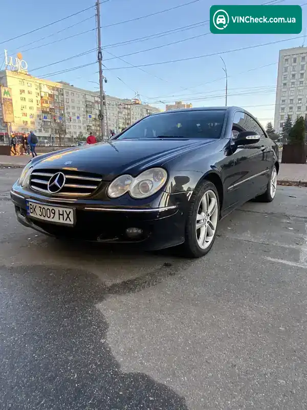 Mercedes-Benz CLK-Class 2005, фото з оголошення 1 з 20, VIN WDB2093081F167902