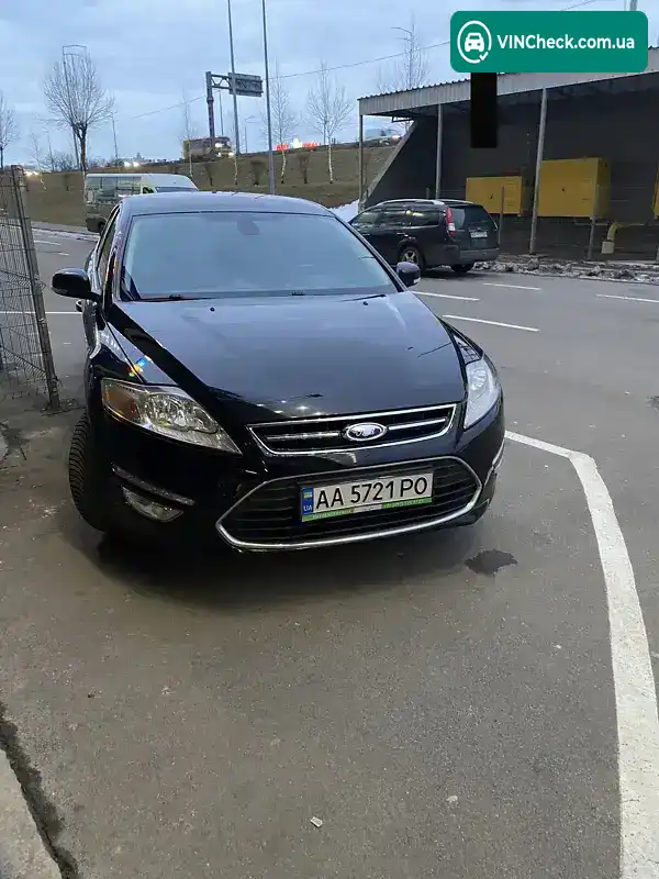 Ford Mondeo 2011, фото з оголошення 2 з 19, VIN WF0DXXGBBDBP40654