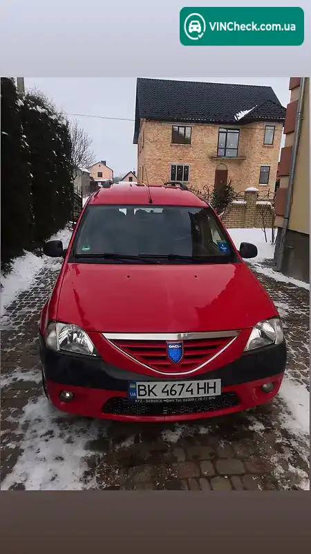 Dacia Logan 2007, фото з оголошення 1 з 10, VIN UU1KSDEKJ37335967